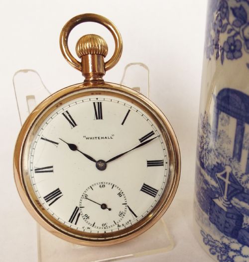 An Antique “Whitehall” Open Faced Pocket Watch.