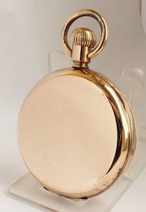 fig 1. An antique “Whitehall” open faced pocket watch.
