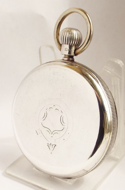 fig 1. An antique silver pocket watch, 1903.