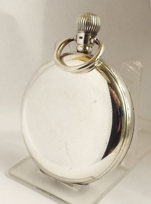 fig 1. A 1920s silver Stauffer Son & Co pocket watch.