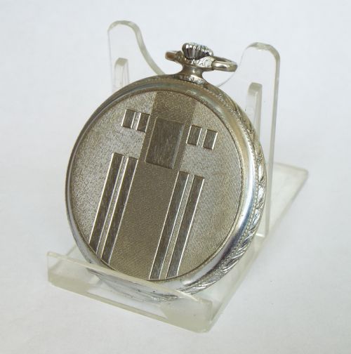 fig 2. 1930s Omega Art Deco pocket watch