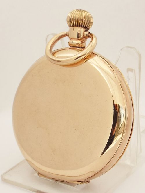 fig 1. A 1920s Swiss full hunter pocket watch.