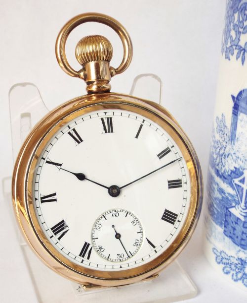 Antique Stem Winding Waltham Pocket Watch 1907.