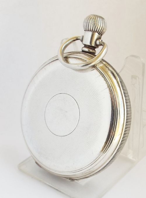 fig 1. An antique silver pocket watch, 1918.