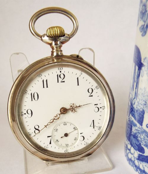 An Antique Silver Pocket Watch, C1910s.
