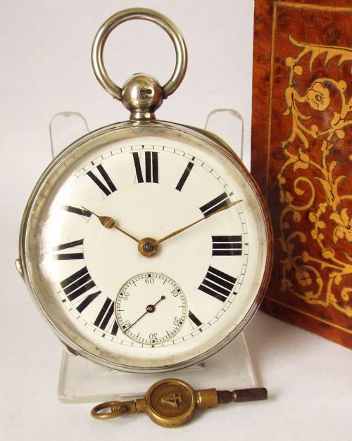 An Antique Silver Waltham Pocket Watch.