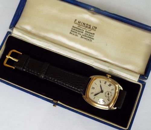9ct Yellow and White Gold Mid-size Watch, 1927