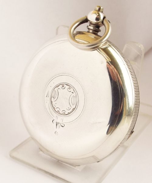 fig 1. A vintage silver pocket watch, circa 1929.