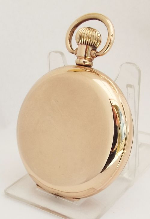 fig 1. Antique 1917 Waltham Marquis pocket watch.