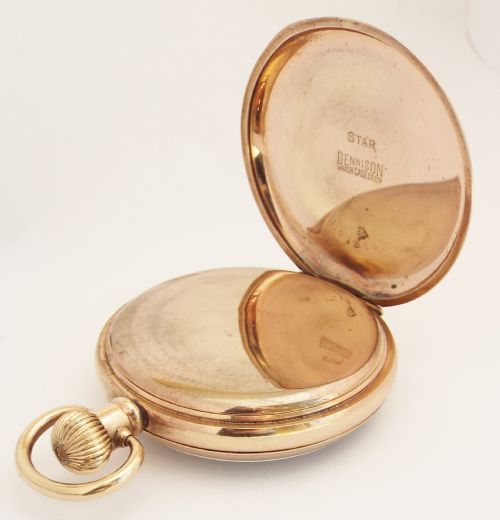 fig 2. Antique 1917 Waltham Marquis pocket watch.