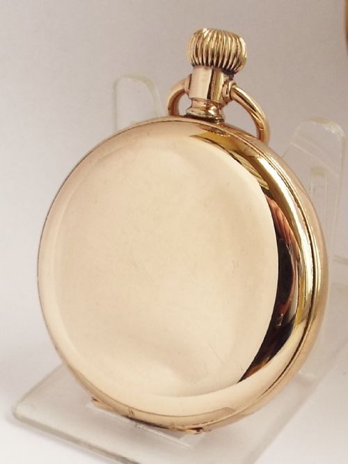 fig 1. A 1920s Elgin full hunter pocket watch.  