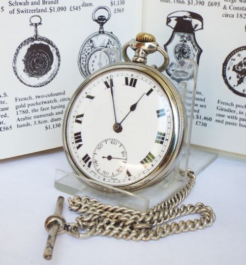 1920s Swiss Pocket Watch and Chain