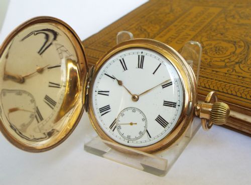 Antique Waltham Full Hunter Pocket Watch, 1898