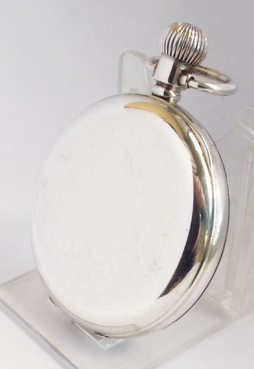 fig 1. An antique silver Omega pocket watch, c1917