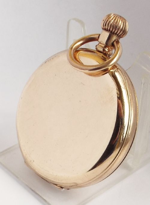 fig 2. A 1920s Thomas Russell full hunter pocket watch.