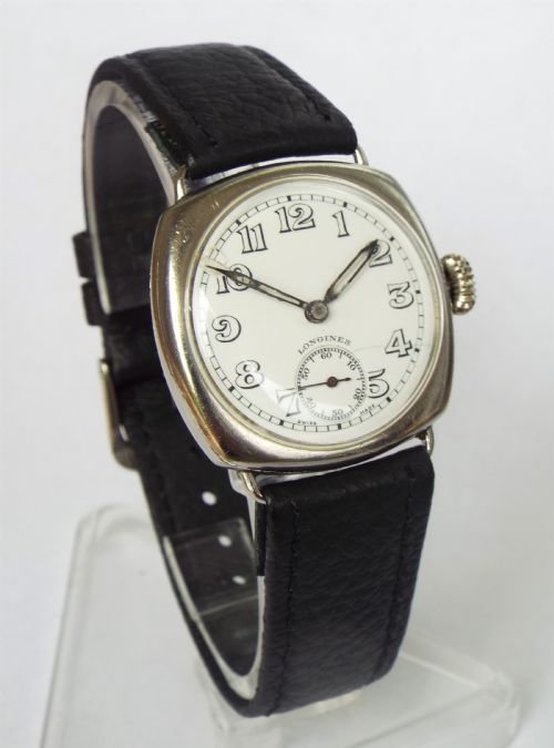 fig 1. Gents Longines wrist watch, 1936