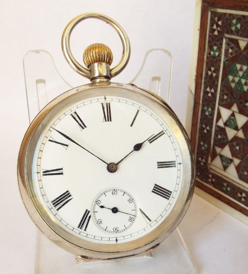 An Antique Silver 3/4 Plate Pocket Watch, C1910s.