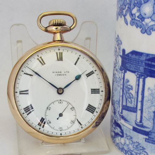 A 1920s Nidor Pocket Watch Retailed by Hinds London.