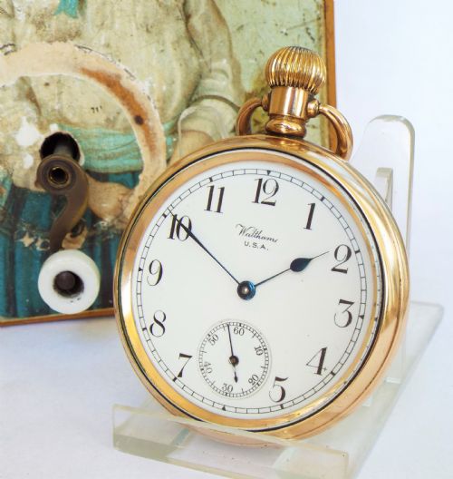 1925 Waltham Traveler Pocket Watch
