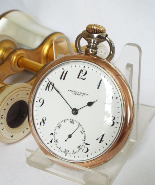 Antique Silver Revue Pocket Watch