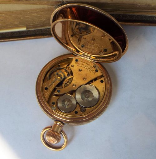 fig 1. 1903 Waltham Traveler pocket watch