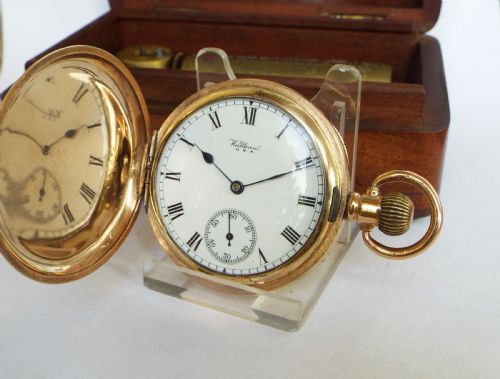 Waltham Traveler Full Hunter Pocket Watch, 1918