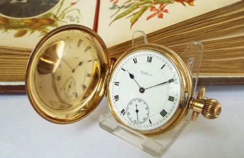 Waltham “Russell” Full Hunter Pocket Watch,  1918