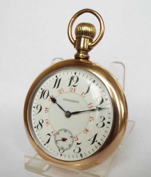 Longines Express Monarch Canadian Railroad Pocket Watch, 1901
