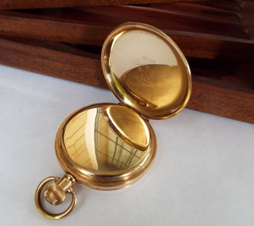 fig 2. Full hunter pocket watch from Thomas Russell & Son