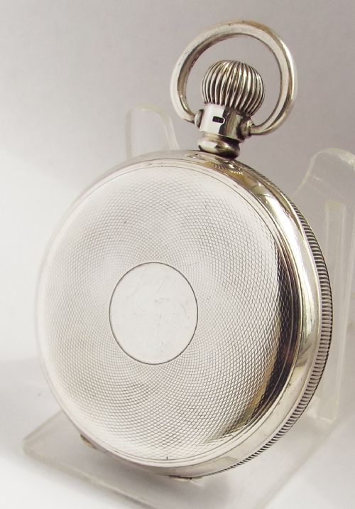 fig 1. A 1920s silver Waltham pocket watch.