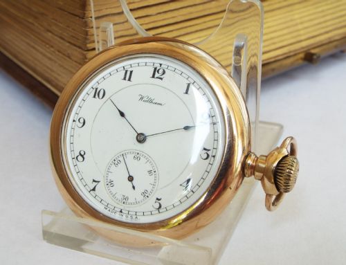 Antique Waltham Pocket Watch, 1918