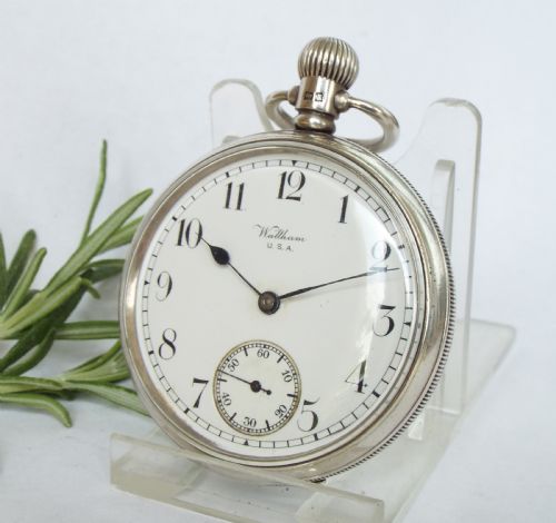 An Antique Waltham Marquis Pocket Watch