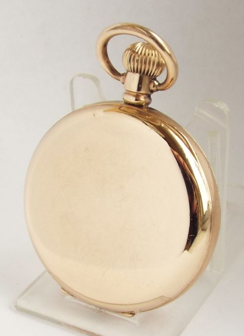 fig 1. Antique stem winding Waltham pocket watch 1911.