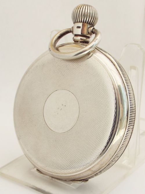 fig 1. A silver 1930s Buren pocket watch.