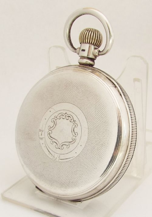 fig 1. A 1920s silver Kays Keyless “Triumph” pocket watch.