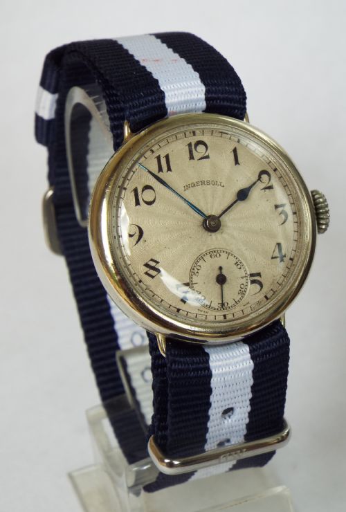 fig 1. Gents 1920s Ingersoll wrist watch
