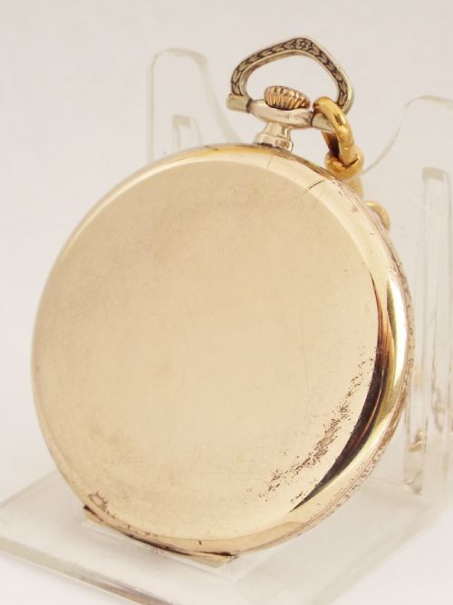 fig 1. A 1930s Tempo pocket watch with chain.