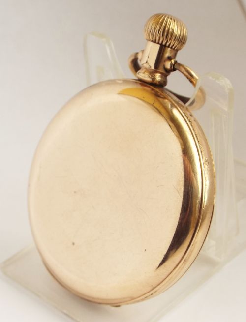 fig 2. A vintage 1920s Pinnacle Half hunter pocket watch.