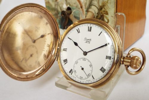 An Antique Limit No 2 Full Hunter Pocket Watch, Circa 1910s.