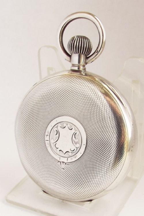 fig 1. An antique silver pocket watch, 1918.