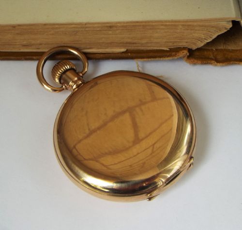 fig 2. Waltham half hunter pocket watch, 1930