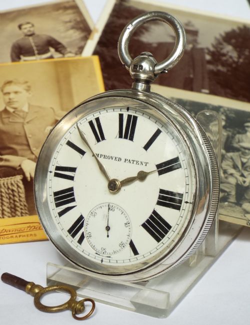 Antique Silver Fusee Pocket Watch, Sunderland