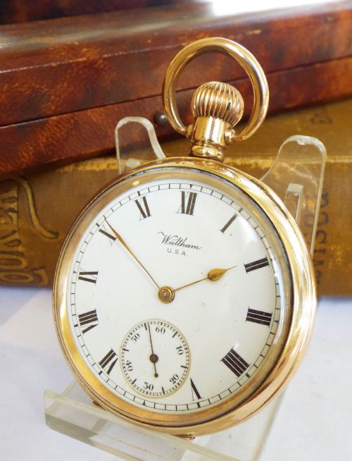 Antique Railroad Grade Waltham Vanguard Pocket Watch, 1907