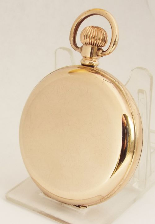 fig 1. 1914 Waltham Traveler pocket watch