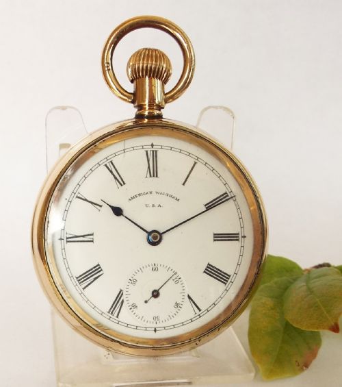 Antique 1901 Waltham Traveler Pocket Watch.