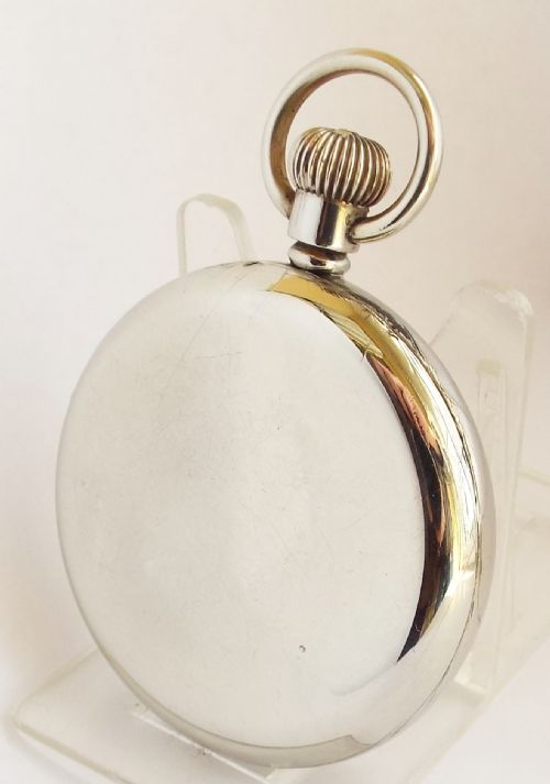 fig 1. A vintage 1930s stem winding pocket watch 