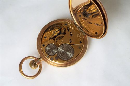 fig 2. Antique Waltham pocket watch, 1894