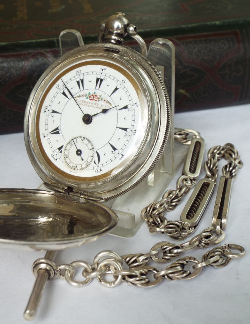 Antique Ottoman Empire Billodes Pocket Watch