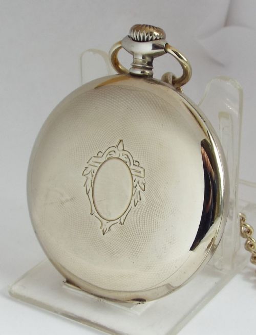 fig 1. 1920s Swiss pocket watch and chain.