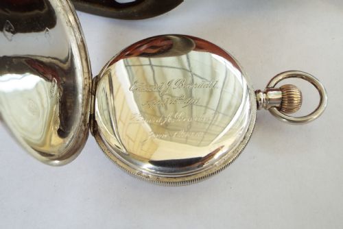 fig 2. Antique silver pocket watch, Torquay